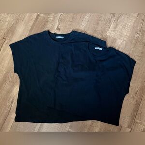 Zara Tshirt bundle black size medium